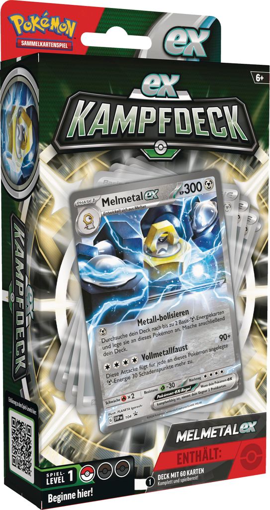 Melmetal-EX Kampfdeck | 60 Karten | Pokemon Sammel-Karten Produktbild 