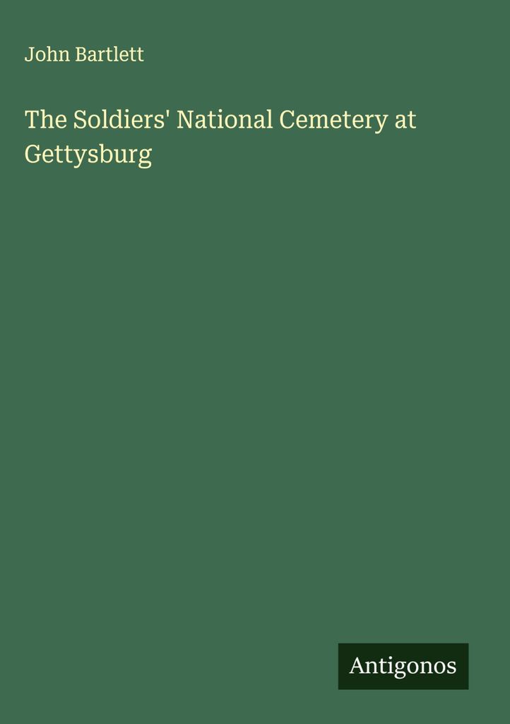 Der Nationale Soldatenfriedhof in Gettysburg
