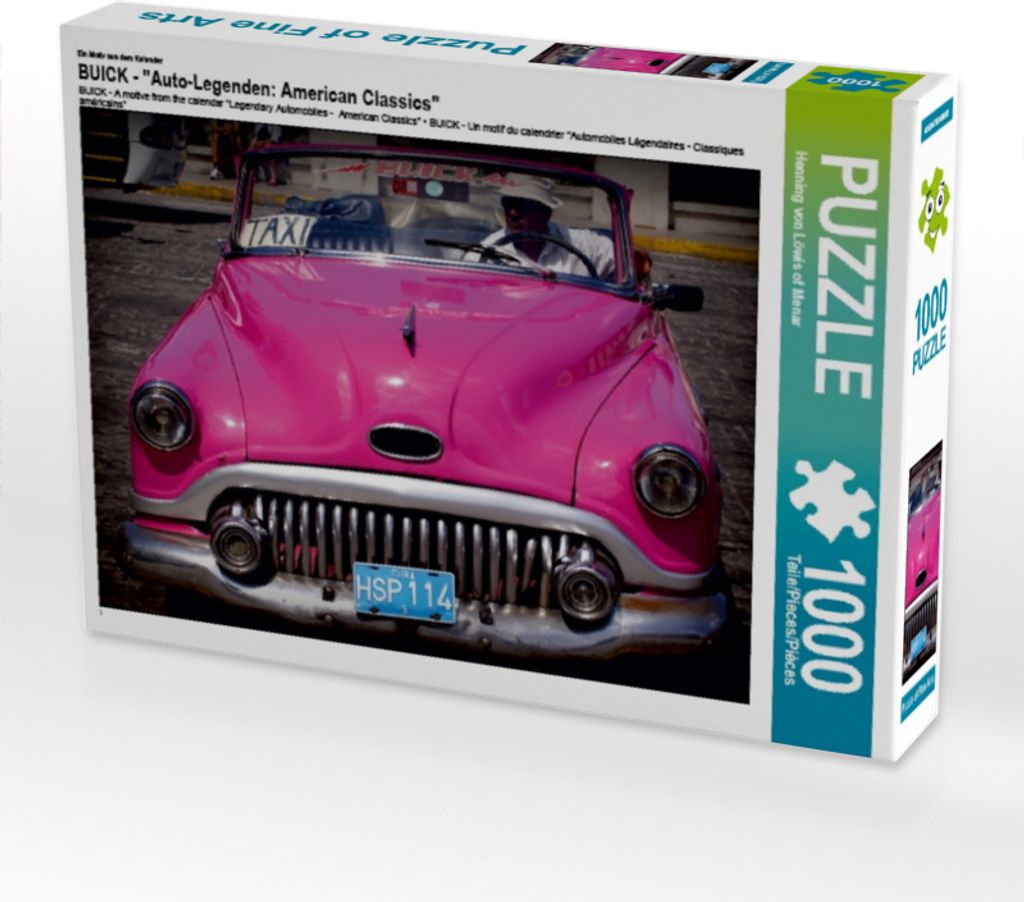 Calvendo BUICK - Ein Motiv aus dem Kalender "Auto-Legenden: American Classics" 1000 Teile Puzzle quer 640x480mm, von Löwis of Menar Henning; 7384059