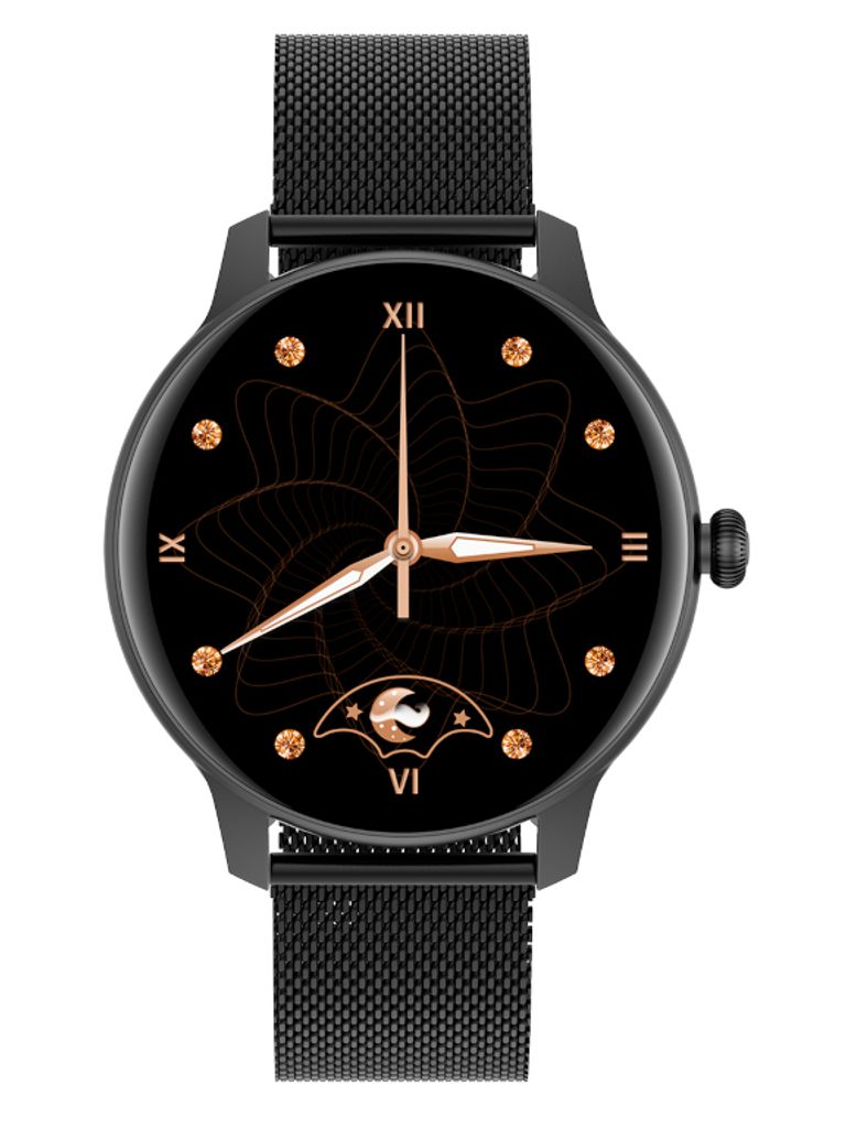 G. Rossi Damski smartwatch Origi Czarny Jeden rozmiar Zdjęcie produktu 