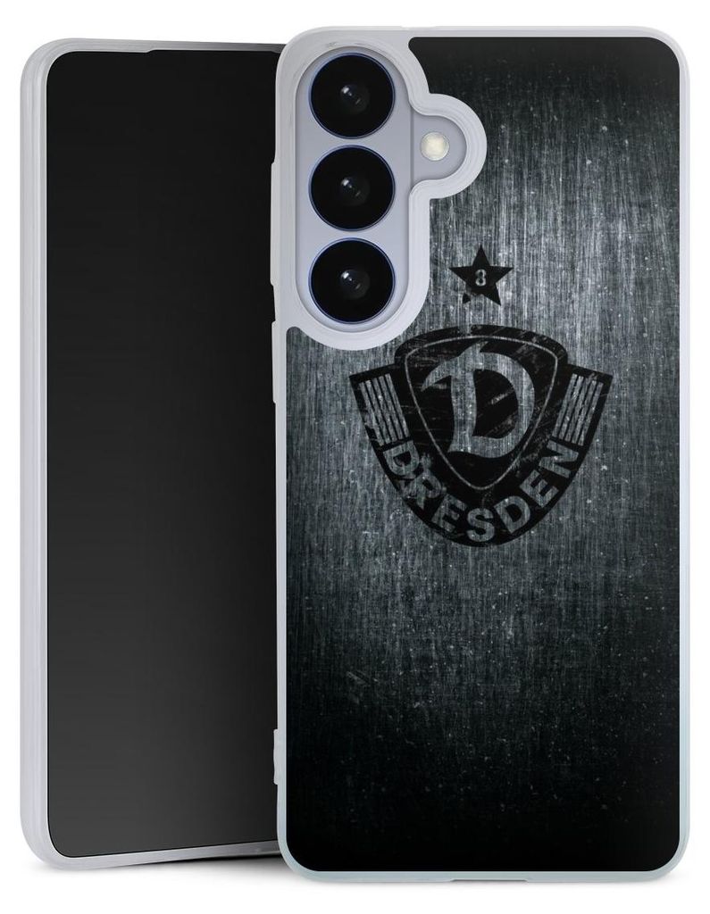 DeinDesign Slim Hülle für Samsung Galaxy S26+ Silikon Case Ultra Dünn Handyhülle Offizielles Lizenzprodukt SG Dynamo Dresden Vintage