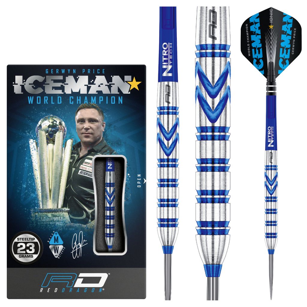 Red Dragon Gerwyn Price Tungsten 90% Steeltip 24 g Dart
