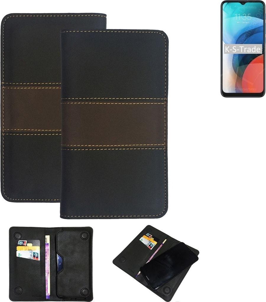 K-S-Trade Hülle Handyhülle kompatibel mit Lenovo K13 Schutzhülle Walletcase Bookstyle Tasche Schutz Case Handytasche Wallet Cover Kunstleder