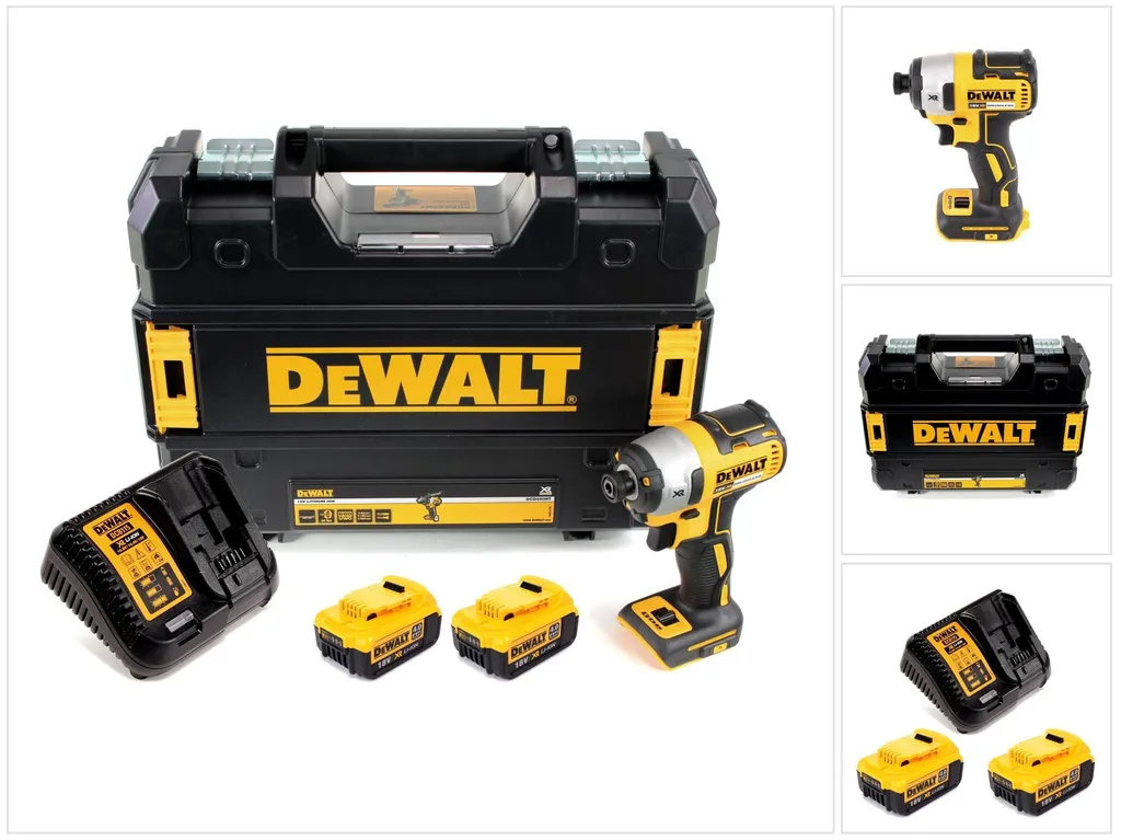 Visseuse à chocs sans fil 18V DeWalt DCF 887 avec coffret TSTAK et chargeur