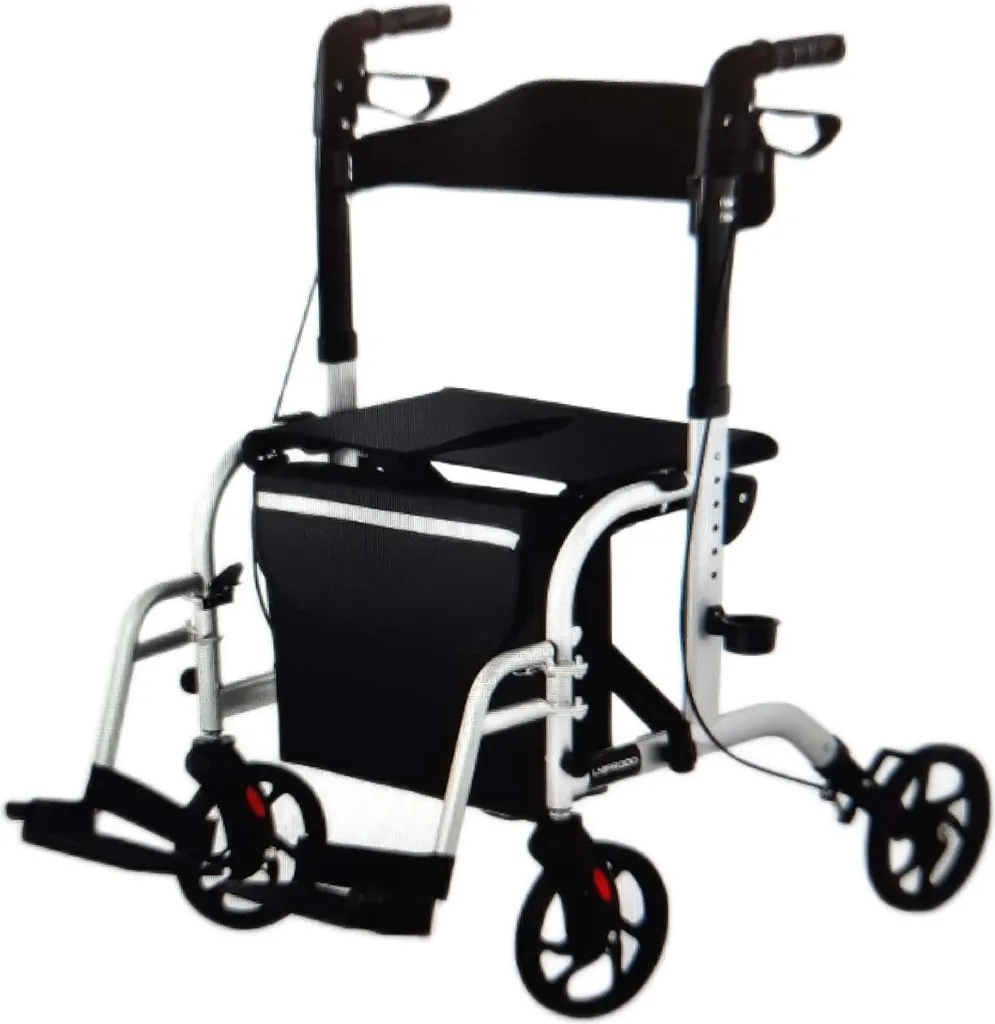 Chaise Roulante et Déambulateur Uniprodo - Mobilité Senior 120 kg