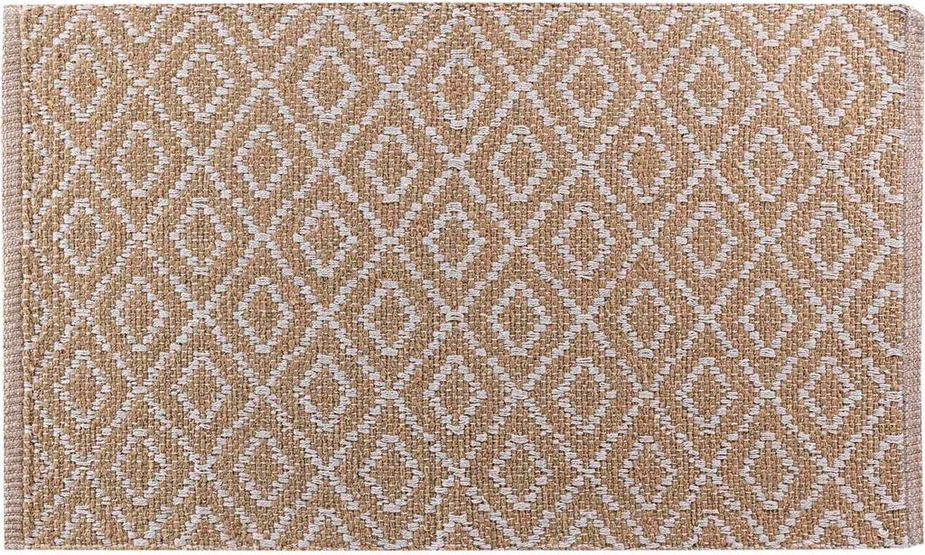 Baumwollteppich mit geprägtem Muster LAZARO, 50 x 80 cm