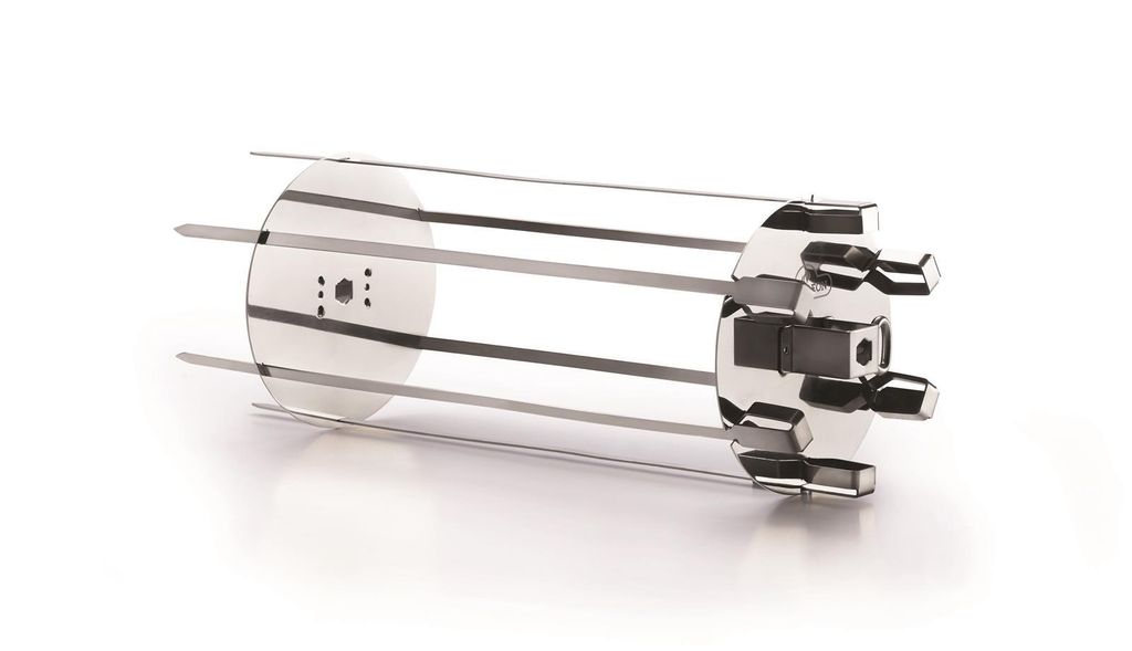 Napoleon Rotisserie Spießhalter 64008 Silber Barbecue Produktbild 