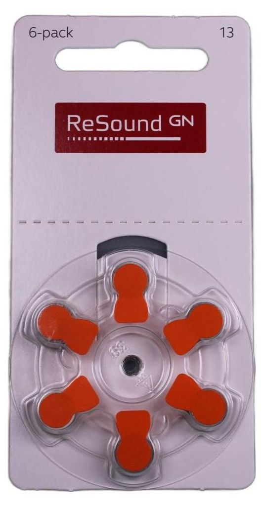 GN ReSound Batterien 13er - 60 Batterien