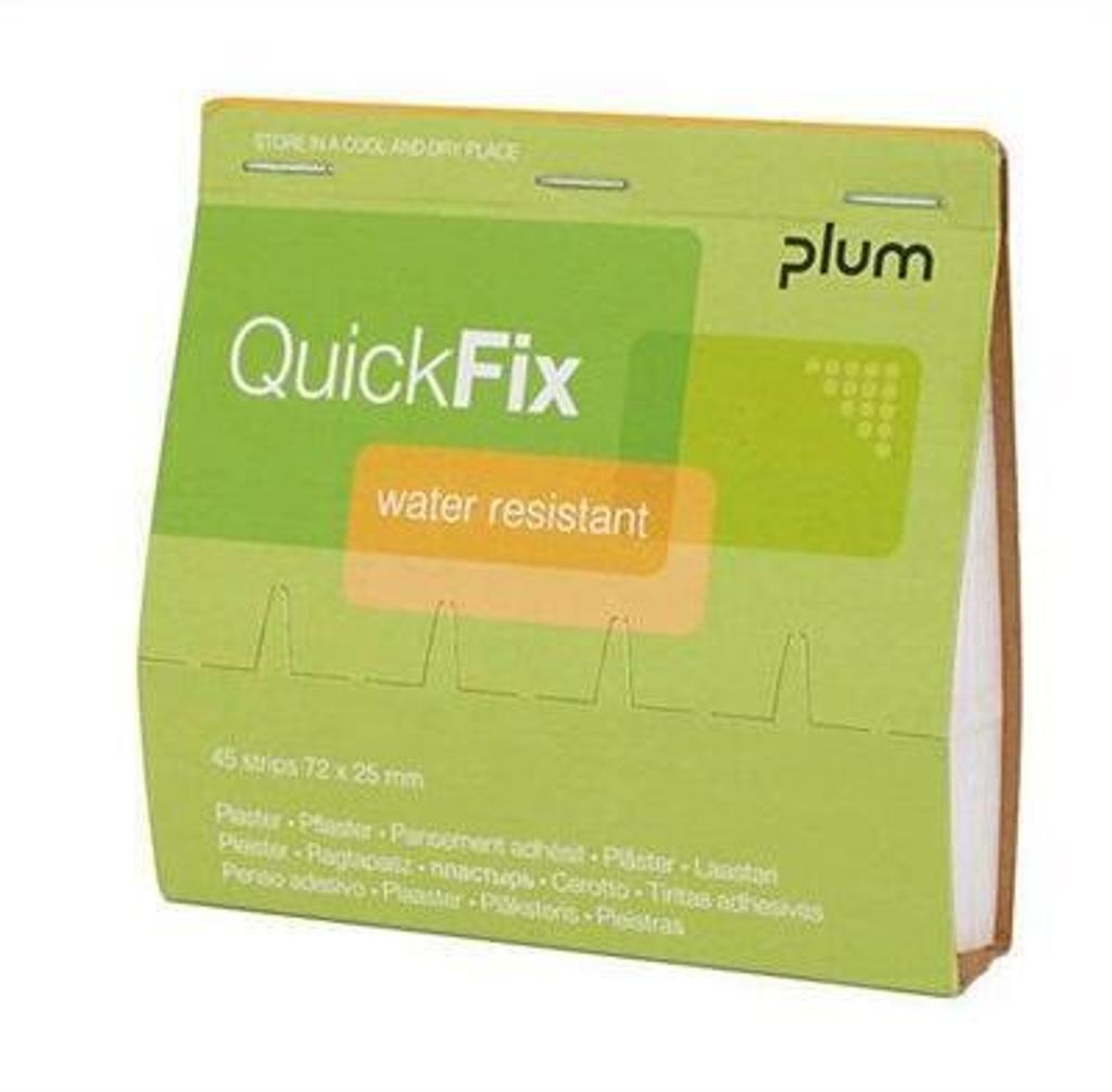 Plum Nachfüllpack F.Quickfix Inhalt 45St. Wasserfest Hautfreundlich