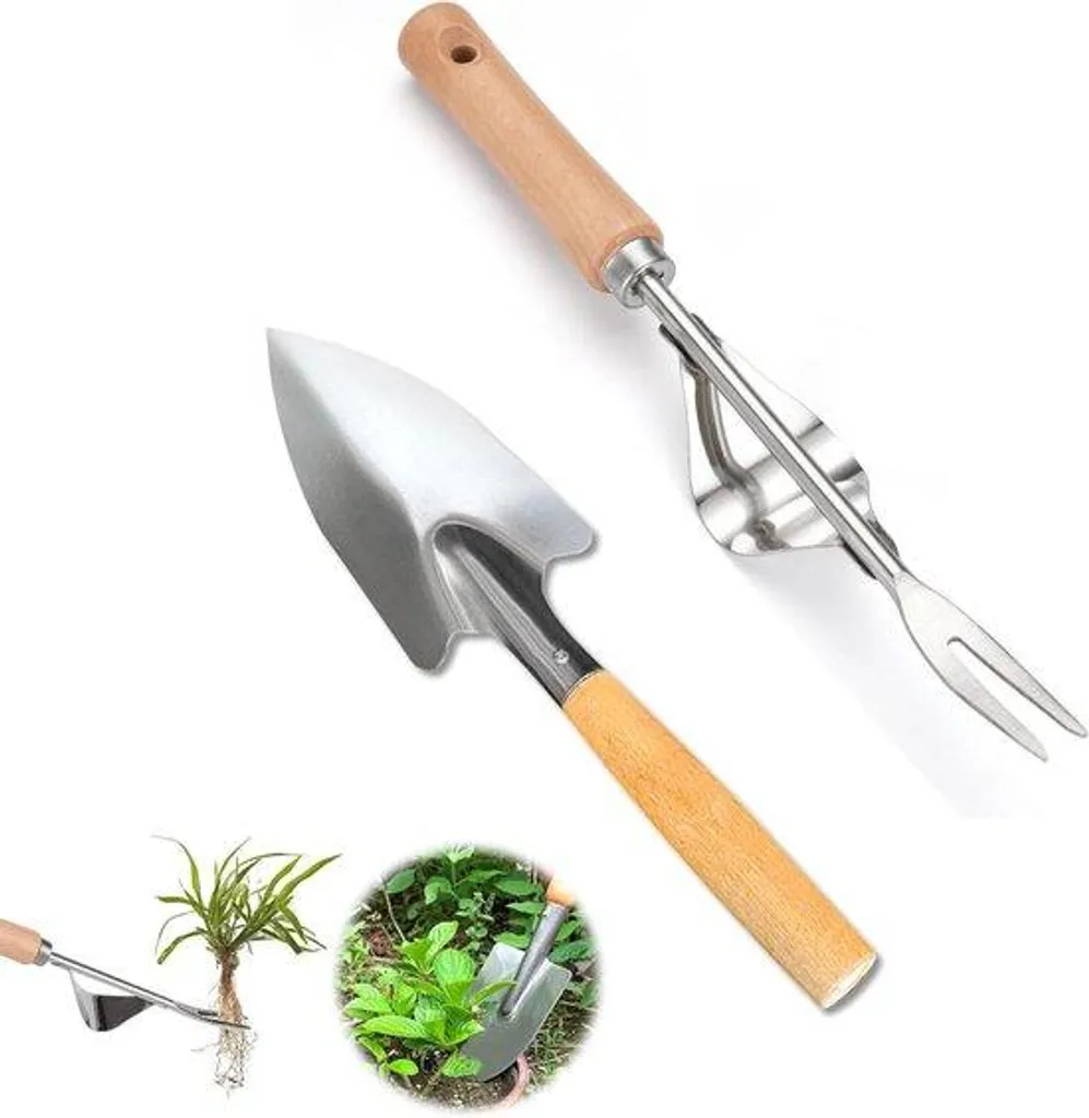 Désherbage Facile : Râteau et Batteur à Racines pour Nettoyer Votre Jardin