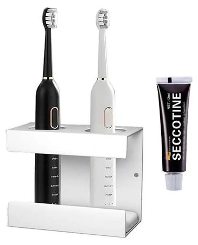 Support pour brosse à dents électrique pour gagner de la place lavabo