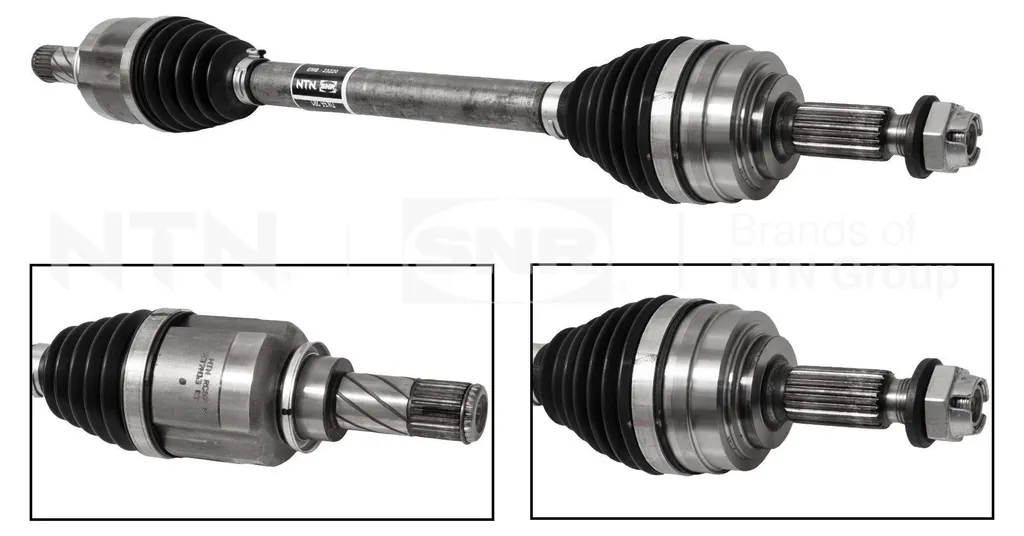 Arbre de transmission robuste DK55.281 NTN SNR Renault Clio V BF