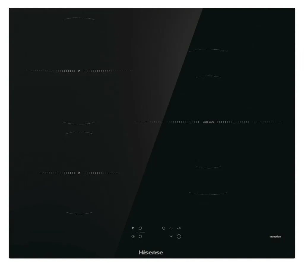 Table induction Hisense Hi6311BSCE avec commandes tactiles et minuteur