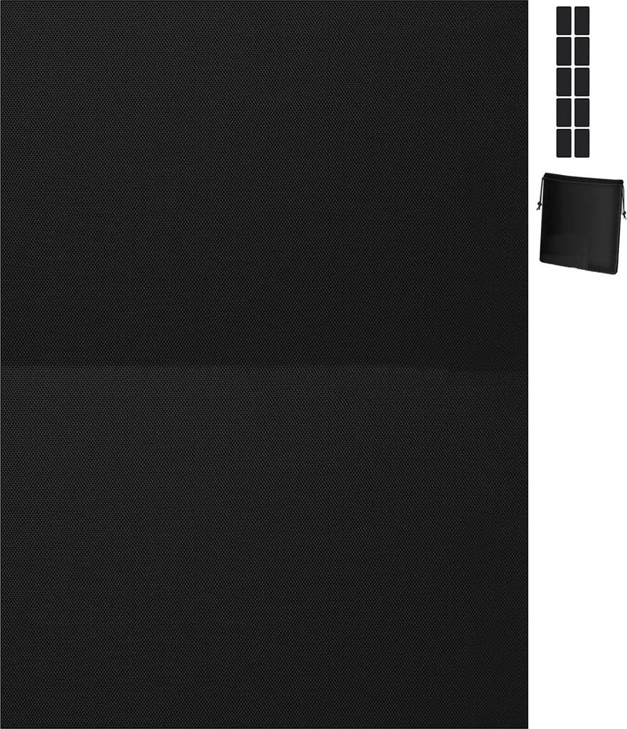 Set Verdunkelungsvorhang Reisefensterrollo Tragbarer abnehmbarer Licht-UV-Block Fensterabdeckung Wohnzimmer Schlafzimmer Haushaltswaren