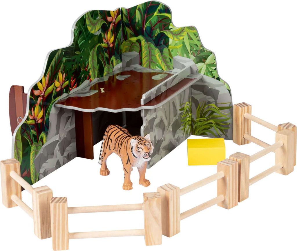 Playtive Spieltiere Set Tigergehege Produktbild 