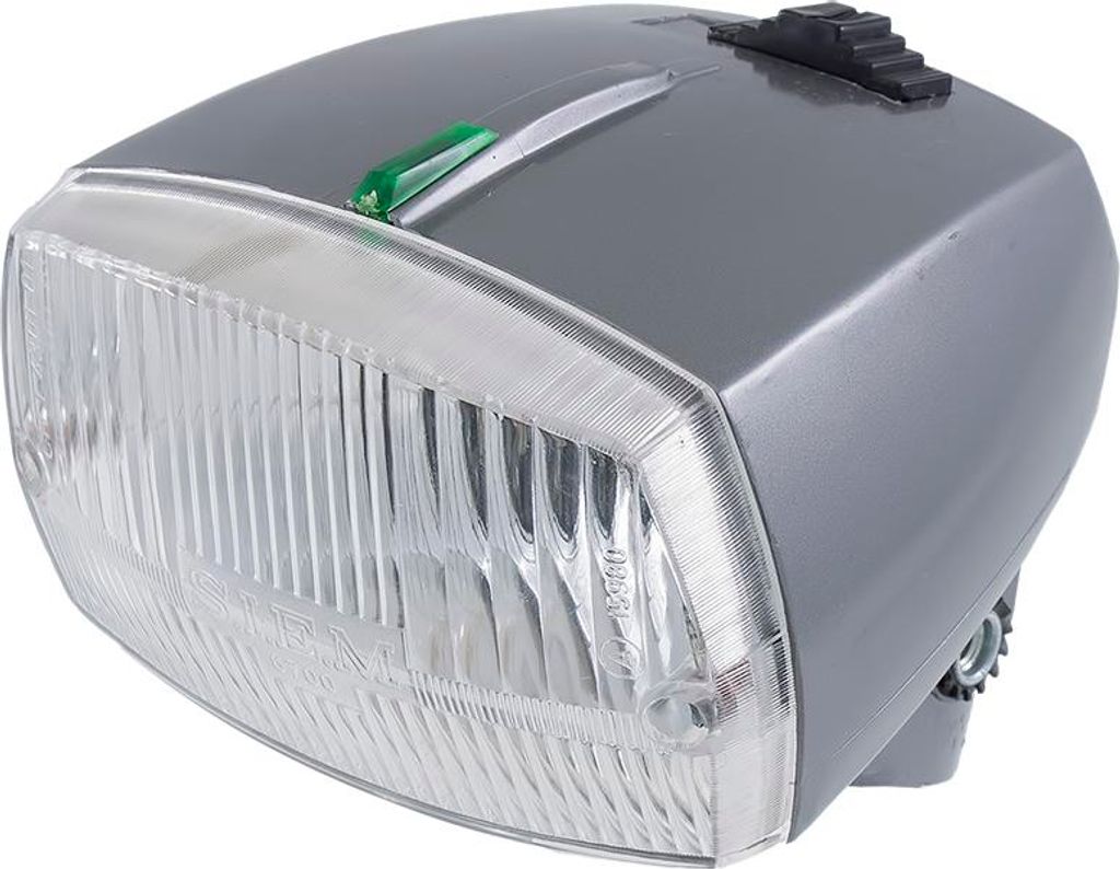 SIEM Frontscheinwerfer kompatibel mit Piaggio Ciao Special, grau