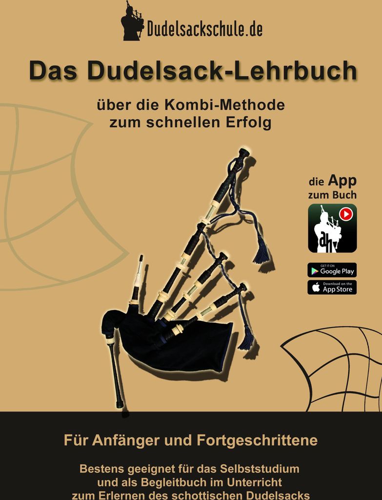 Das Dudelsack-Lehrbuch inkl. App-Kooperation Produktbild 