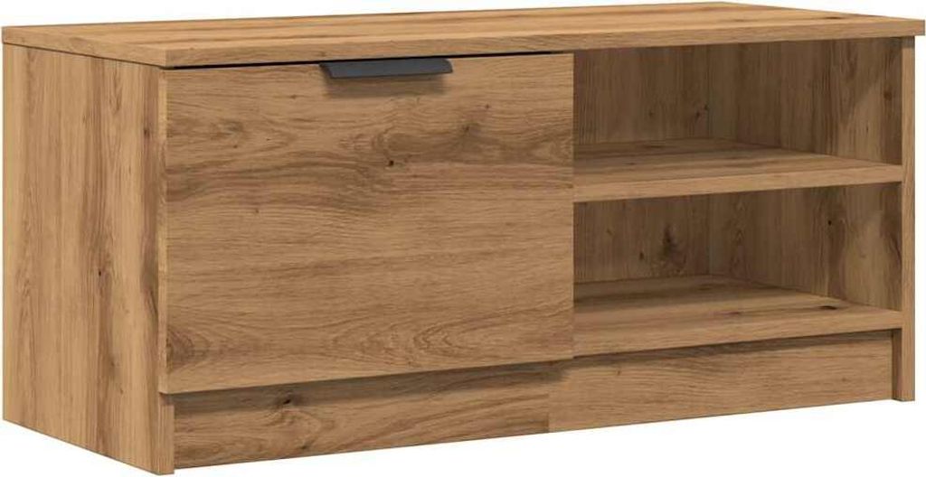 vidaXL TV-Schrank Artisan-Eiche 80x35x36,5 cm Holzwerkstoff