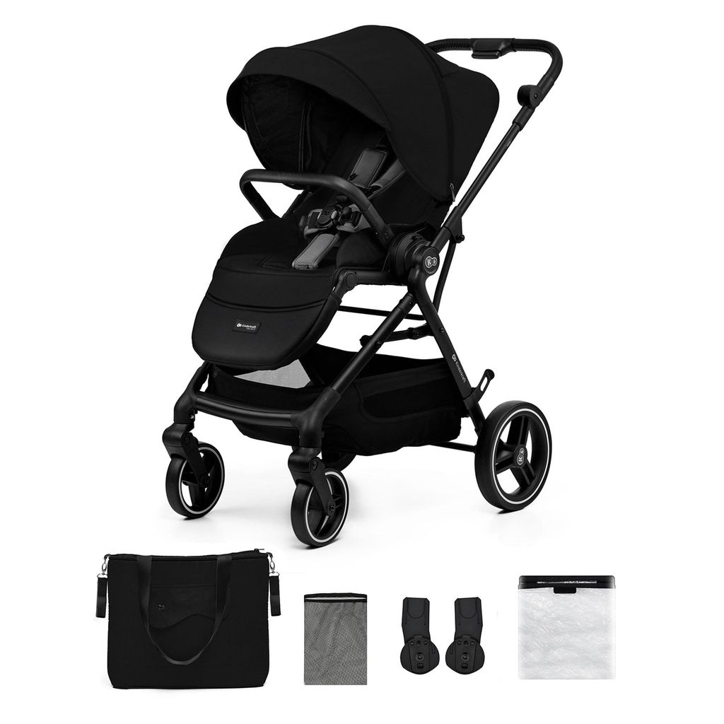 KINDERKRAFT SELECT Poussette de sport Yoxi Pure Black Image du produit 
