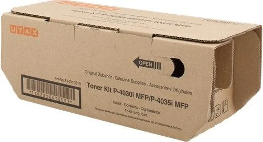 Cartouche toner Utax 614010010 encre noire pour secrétariat