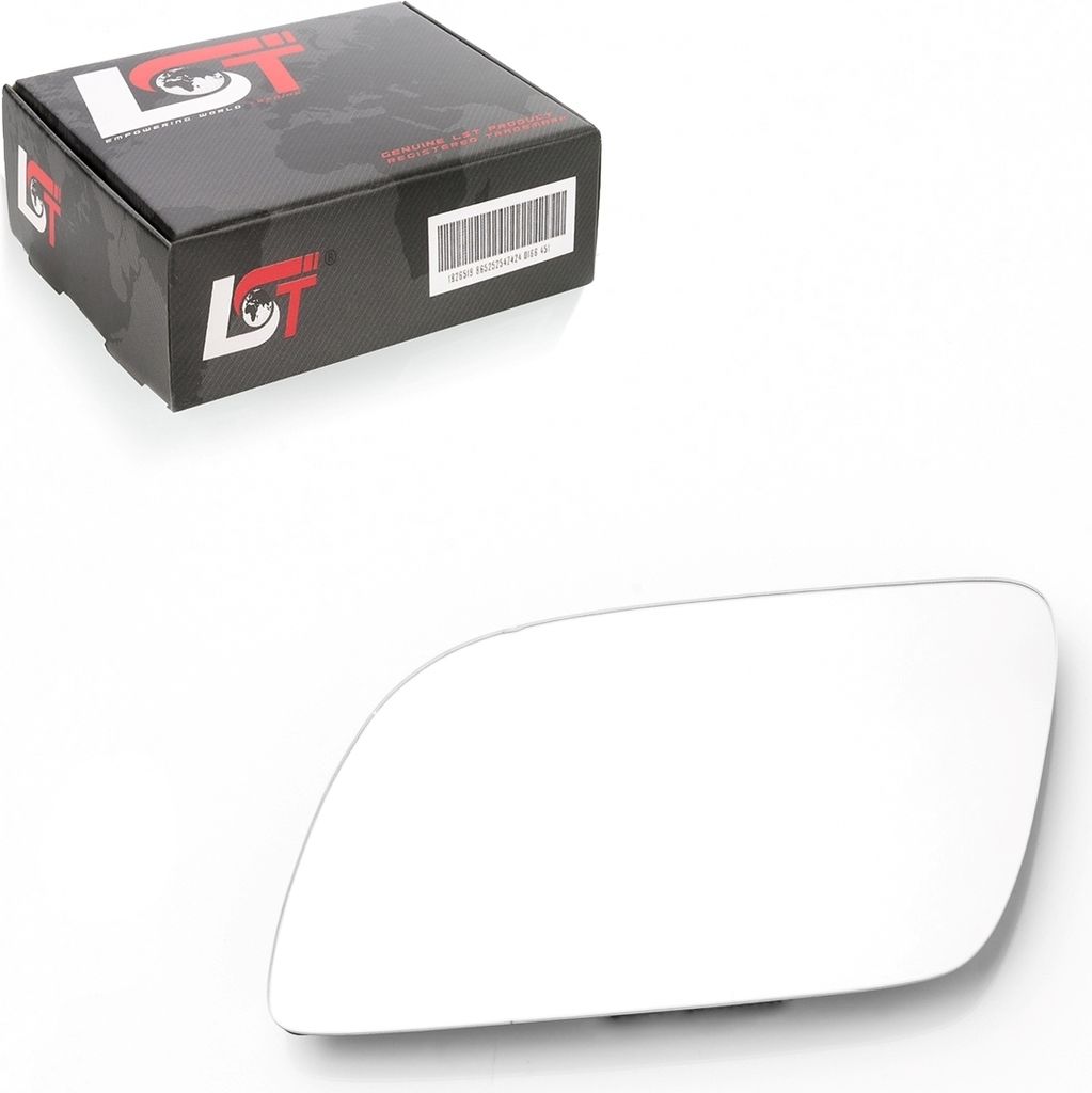 Spiegelglas Außenspiegel zum Kleben konvex links für VW Polo 9N 2001-2005