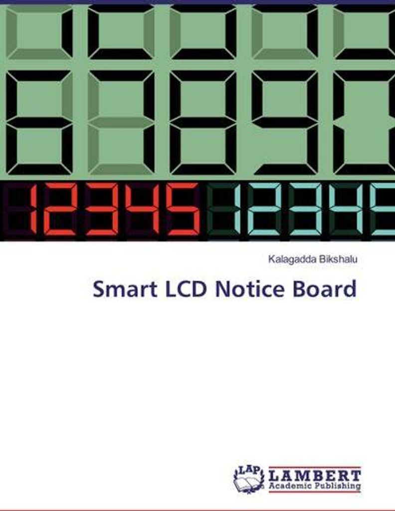 Smart LCD Notice Board