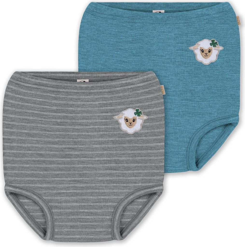 normani 2er Pack Baby Merino Windelhose