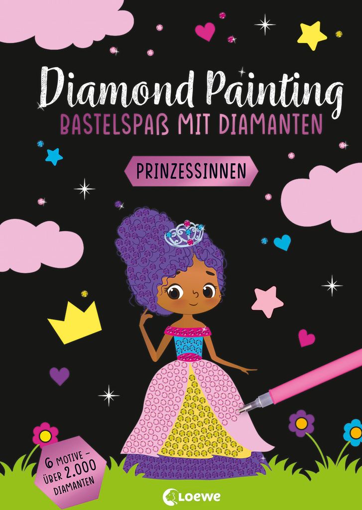 Diamond Painting - Bastelspaß mit Diamanten - Prinzessinnen Produktbild 