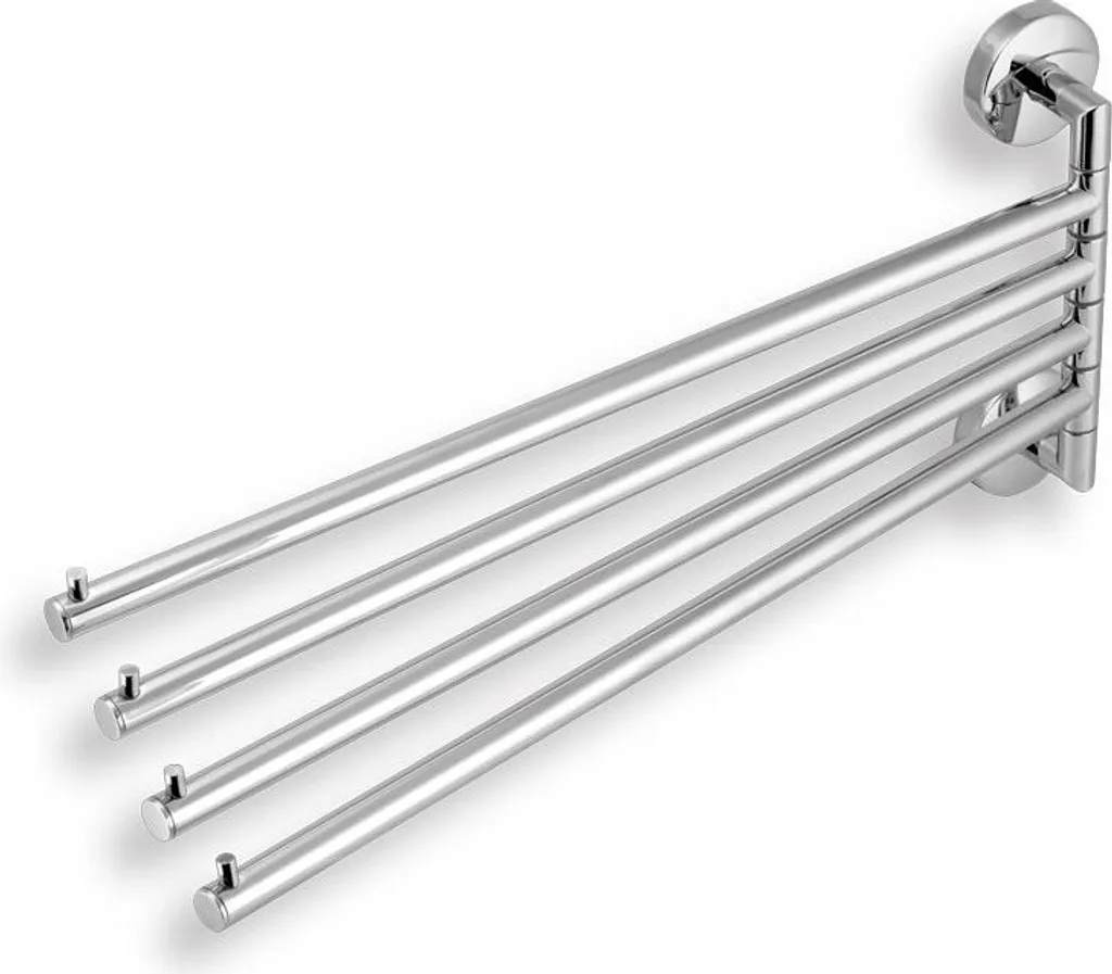 Porte-serviettes chromé Metalia 11 avec finition anti-corrosion 0146,0