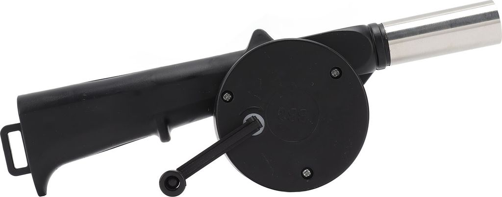Handkurbelgebläse Kleines leichtes tragbares zeitsparendes Mehrzweck-Handkurbel-BBQ-Ventilator für Camping Feuerstelle Lagerfeuer