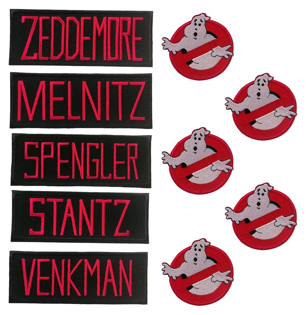 Krotitelé duchů Set 10 pieces Logo Film Stantz Venkman Obrázek produktu 
