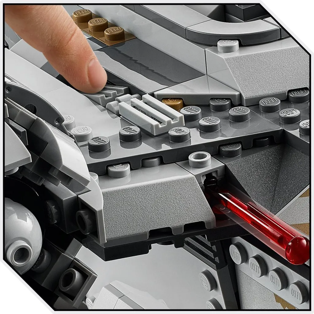 Jeu de Construction LEGO Star Wars Razor Crest Vaisseau Spatial - 17