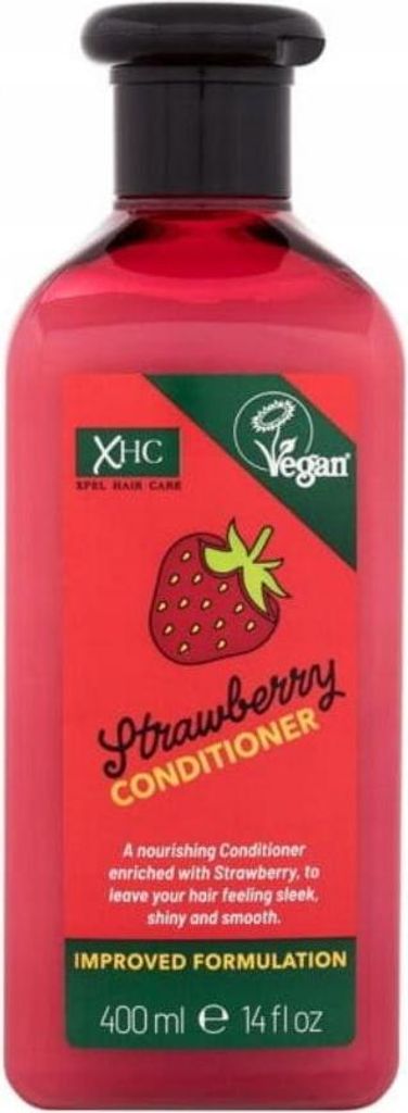 Xpel | Erdbeer Conditioner - 400ml - Feuchtigkeitsspendend - Geschmeidiges Haar - Vegane Haarpflege