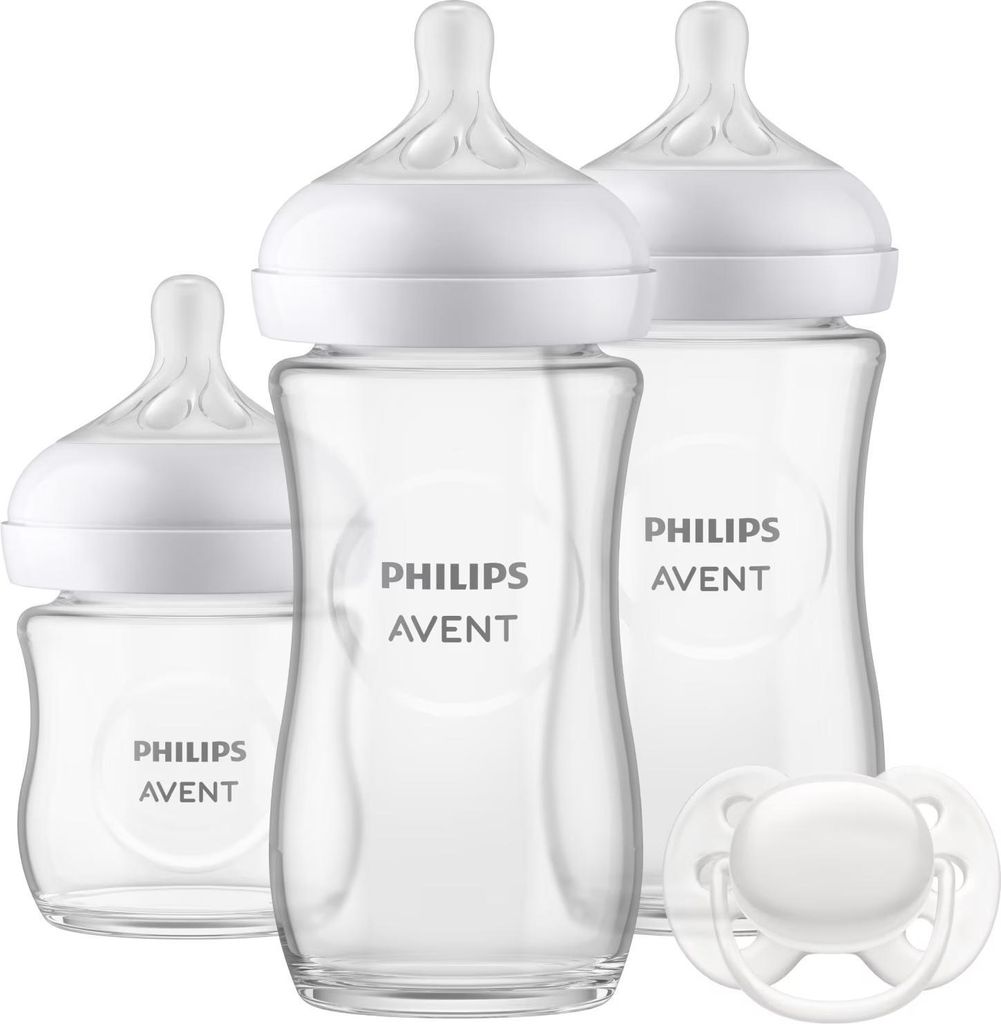 Philips AVENT biberon in vetro, set regalo per neonati - 3 Immagine del prodotto 