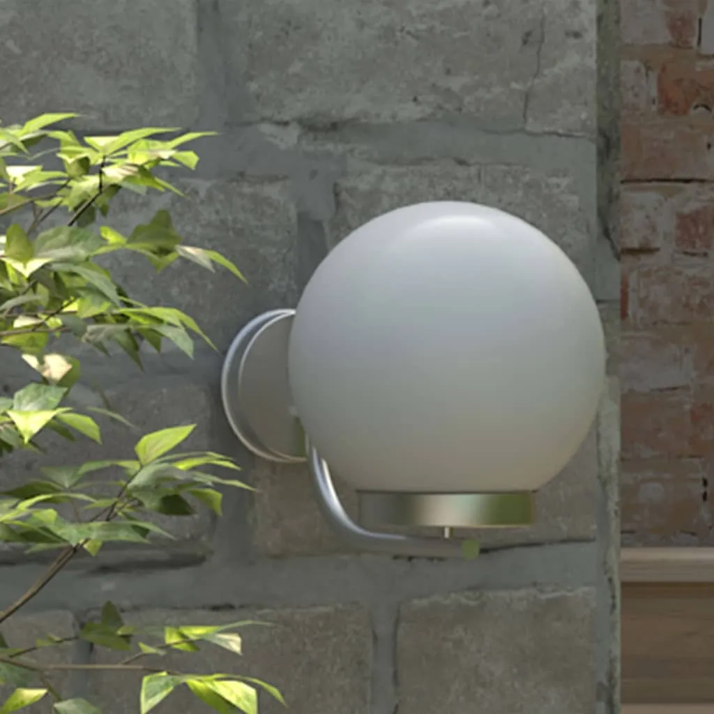 Lampada da Parete Esterna 32cm Acciaio Inox - Design Moderno