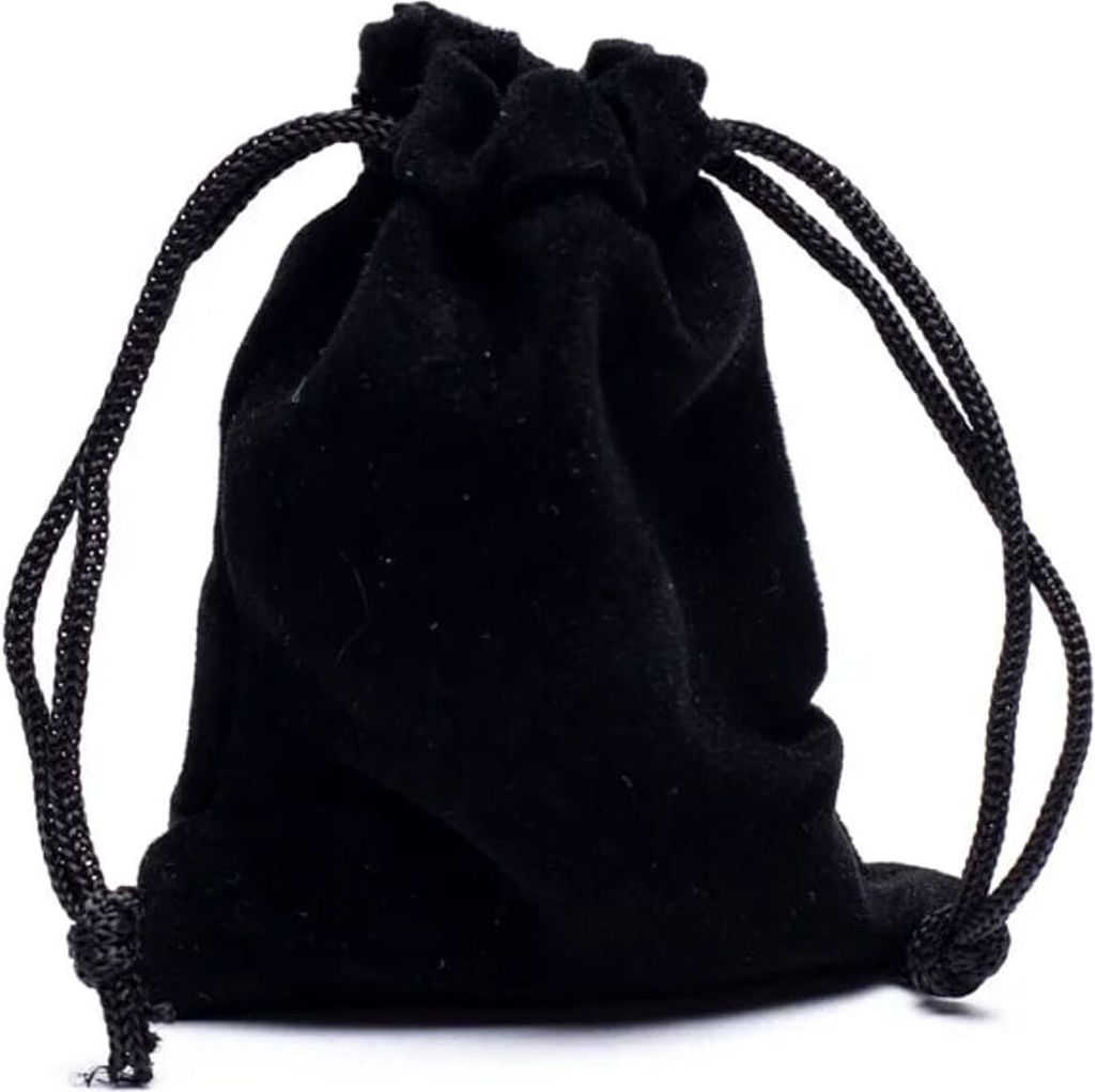 Samt-Geschenktasche schwartz XS -- 7x9cm online bestellen