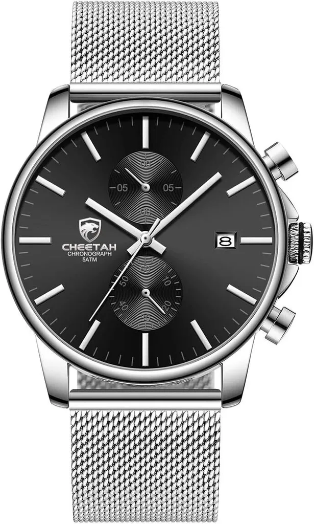 Orologio Quarzo Ultra Slim: Tecnologia Giapponese e Acciaio Inox