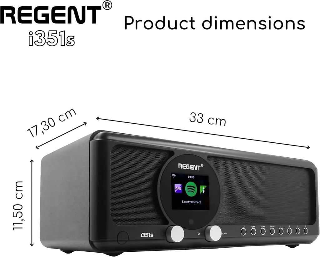 Poste de radio Internet DAB+ Ferguson Regent i351S avec Bluetooth - 6