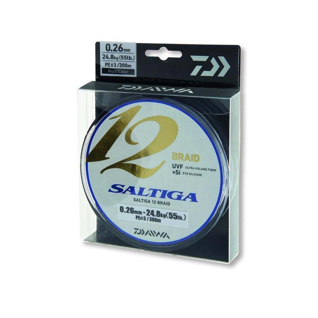Daiwa Schnur Saltiga 12 Braid ø 0,55mm