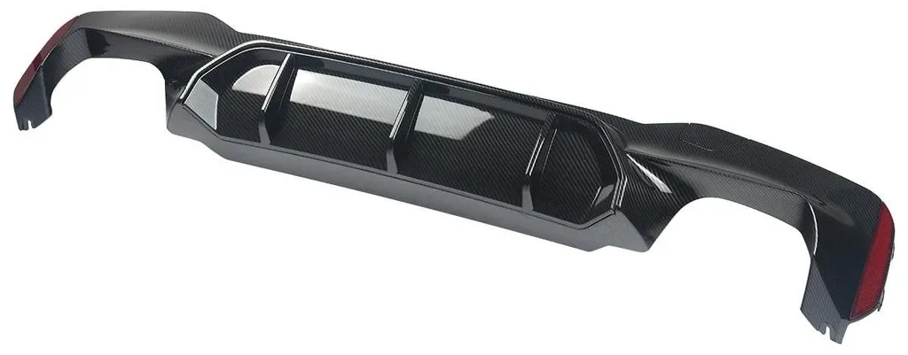 Diffuseur Arrière Style M5 en ABS de Haute Qualité Aspect Carbone
