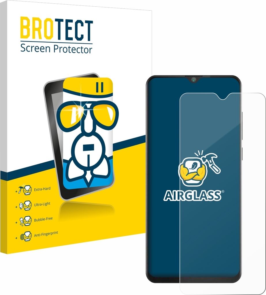 BROTECT Schutzglas für Cubot Note 20 Schutzfolie Panzer Folie Glas Display Schutz klar