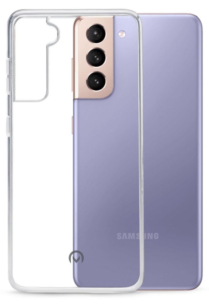 Mobilize Gelly Durchsichtig Handyhülle für Samsung Galaxy S21 Hülle Flexibles TPU Backcover - Transparent