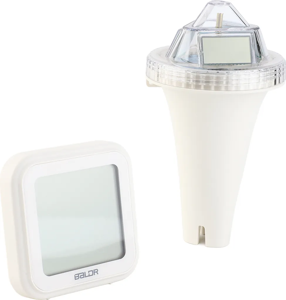 Thermomètre de piscine flottant avec affichage LCD pour lecture facile