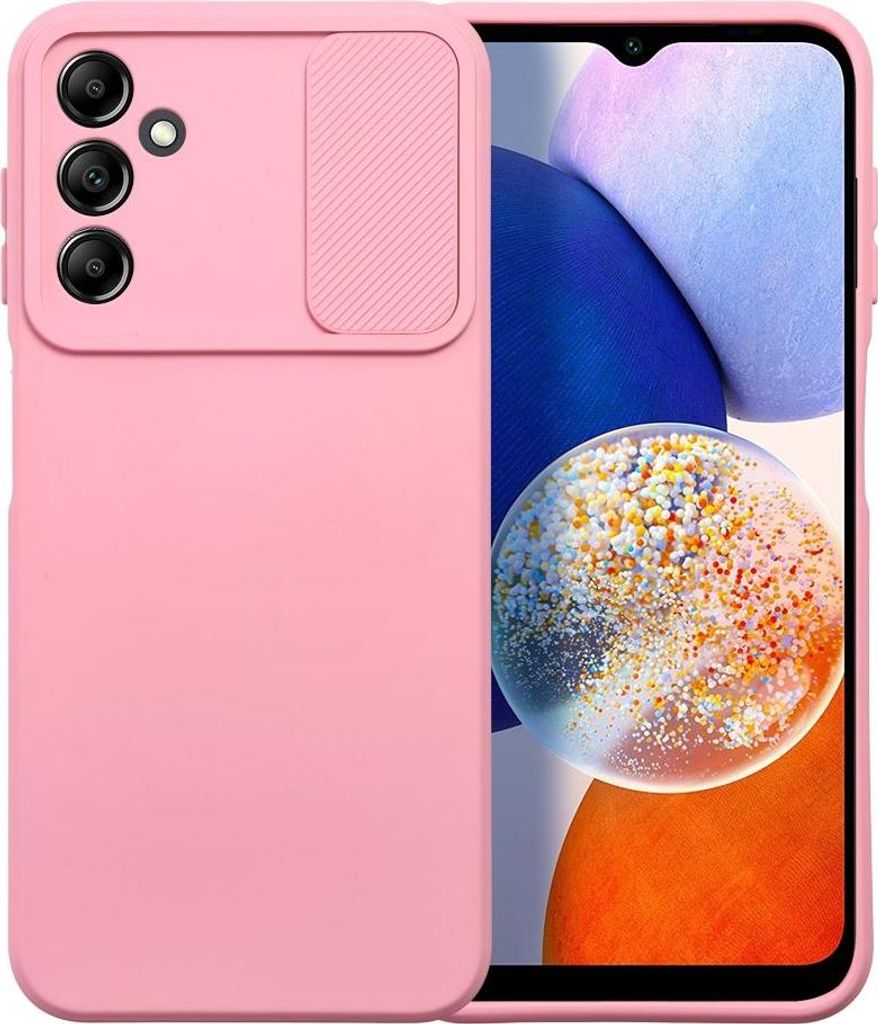 SLIDE Handyhülle passend für SAMSUNG A14 5G / A14 4G hellrosa