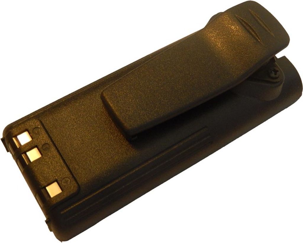 vhbw Akku kompatibel mit Icom IC-F30GS, IC-F30GT, IC-F22SR, IC-F30FS, IC-F22, IC-F22S Funkgerät, Walkie Talkie (2500 mAh, 7,2 V, NiMH) + Gürtelclip