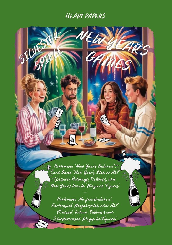New Year's Games (Pantomime New Year's Balance; Card Game New Year's Blah or Ah? Leisure, Holidays, Fictions; New Year's Oracle Magical Figures) - ...