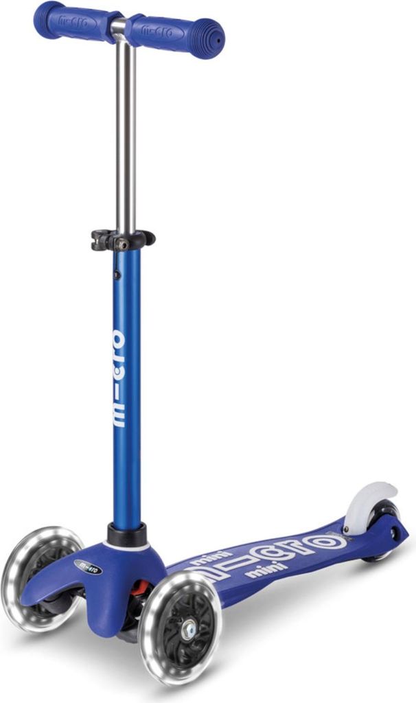 Micro Scooter Mini Micro DELUXE LED Blue
