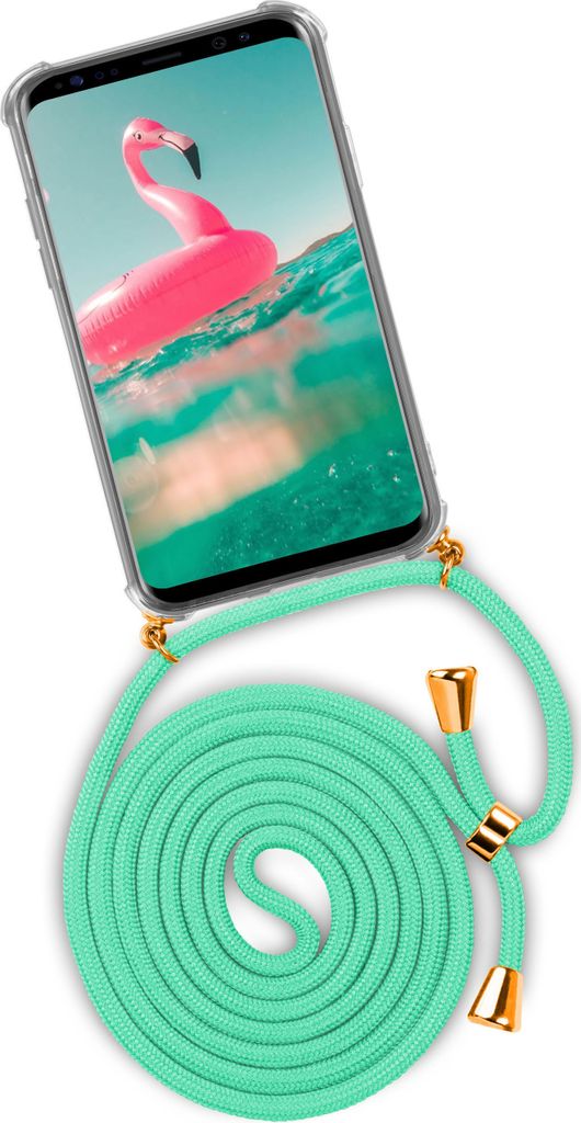 TWIST-Case + TWIST-Cord für Samsung Galaxy S8, Farbe:Icy Mint (Gold)