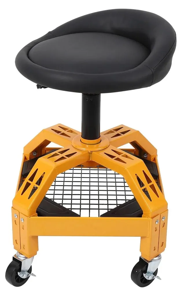 Siège de mécanicien pivotant réglable en hauteur avec assise confort