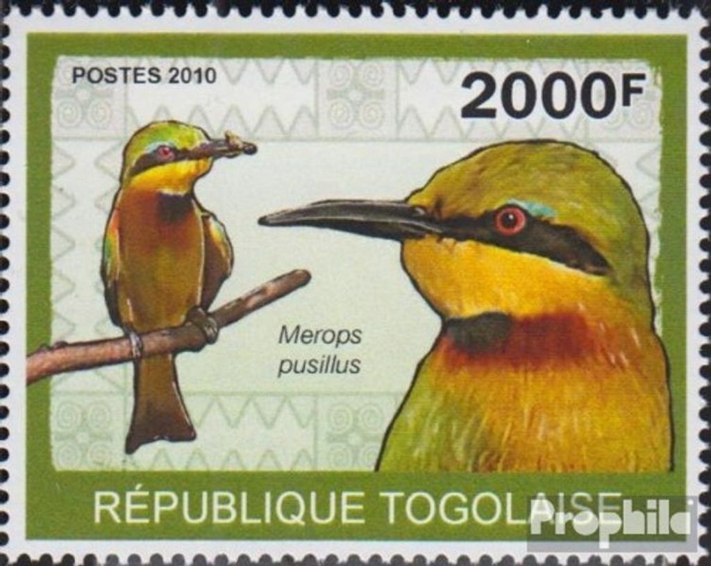 Briefmarken Togo 2010 Mi 3433 (kompl.Ausg.) postfrisch Spinte